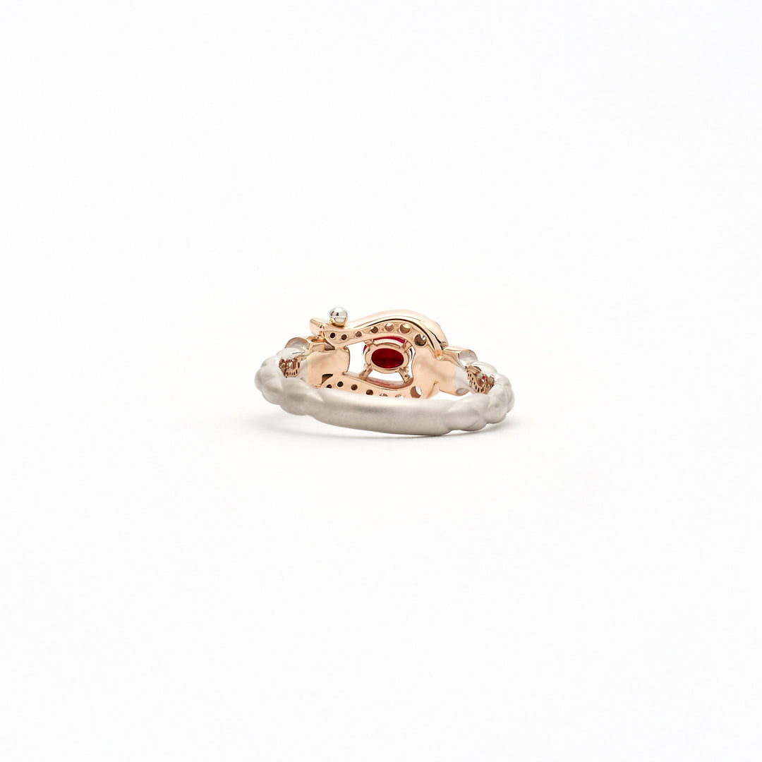 peau_jewelry ポージュエリー　リング2点セット K18/Pt「アドラー」リング｜【オレフィーチェ】Orefice オンラインショップ